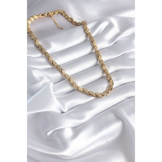 Yıldız Model Gold Renk Pirinç Bileklik