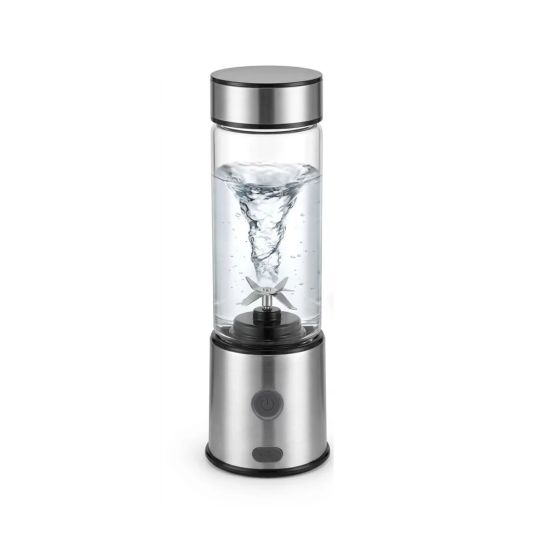 USB Type C Şarjlı Cam Blender 6 Bıçaklı Smoothie ve Shake Blender