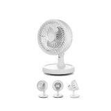Mini Masaüstü Vantilatör Sessiz Çalışan 2 Kademeli Fan Otomatik Salını
