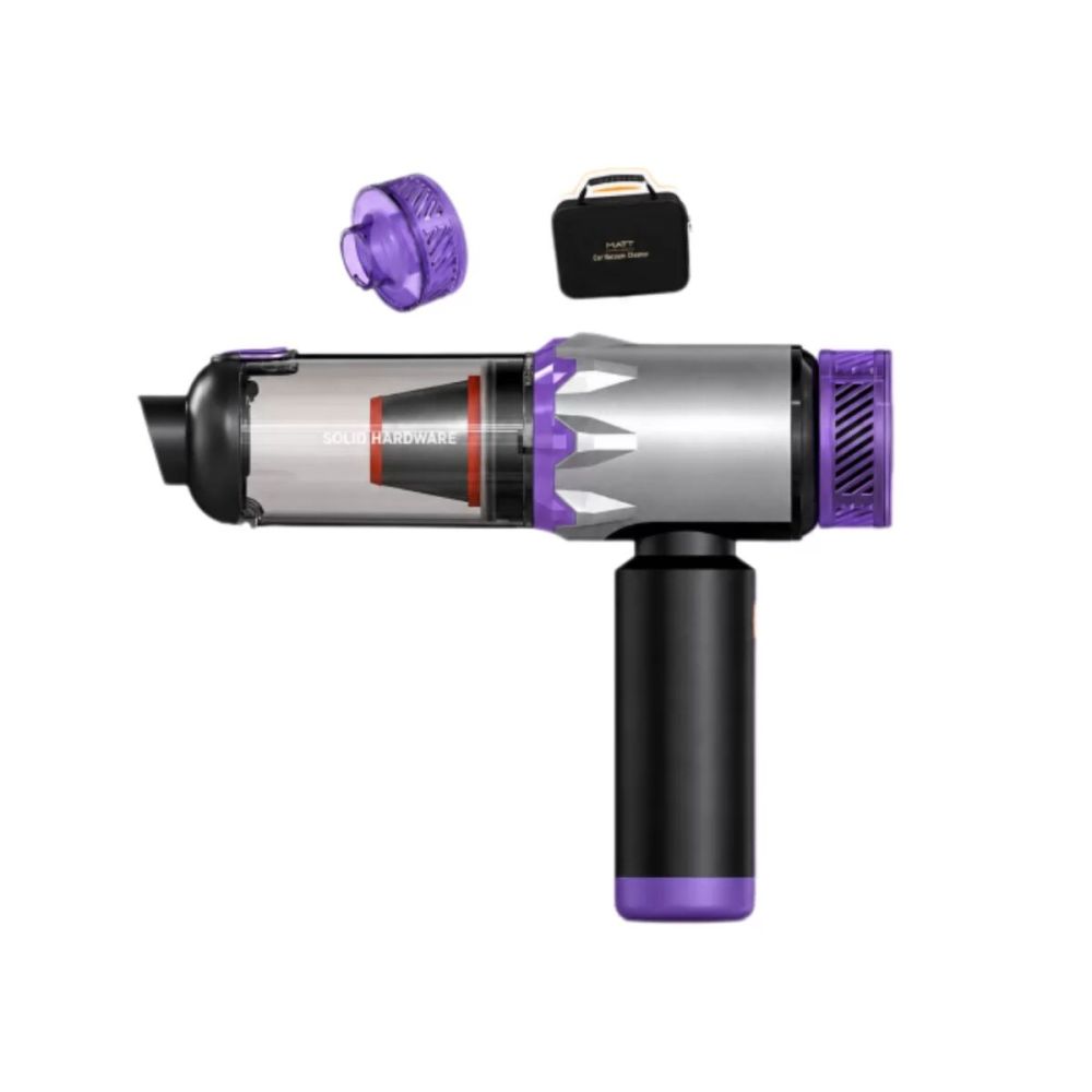 Taşınabilir Oto Süpürge 220W Turbo Güçlü Metal HEPA Filtreli Kablosuz 