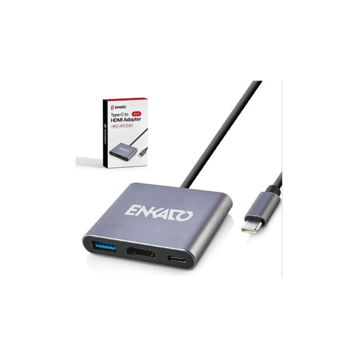 ENKADO EKD-TP43 Type-C To HDMI+PD+USB 3.0 Çevirici