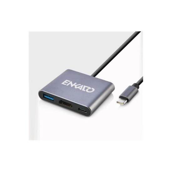 ENKADO EKD-TP43 Type-C To HDMI+PD+USB 3.0 Çevirici