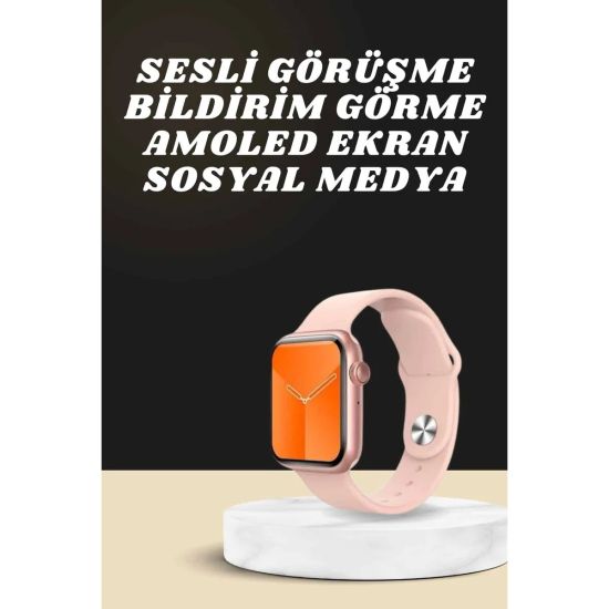Akıllı Saat İos Andorid Destekli Arama Özeliği Sensörlü Bluetooth Bağl