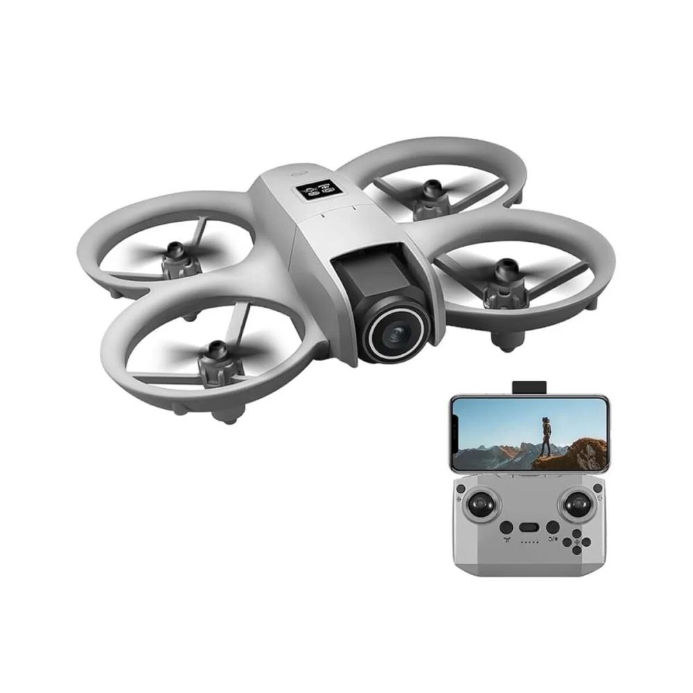 Çift Bataryalı Kameralı Mini Drone Işıklı Akıllı Uçuş Sistemi
