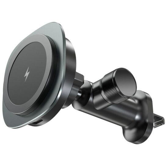 ALLY QI-206 Magsafe Uyumlu Araç Içi 15W Kablosuz Hızlı Şarj Telefon Tu
