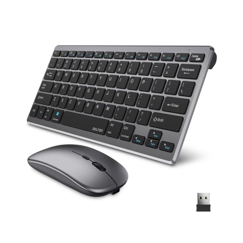 Sessiz Kullanım Sunan Bluetooth Klavye Mouse Seti Çoklu Cihaz Uyumlu