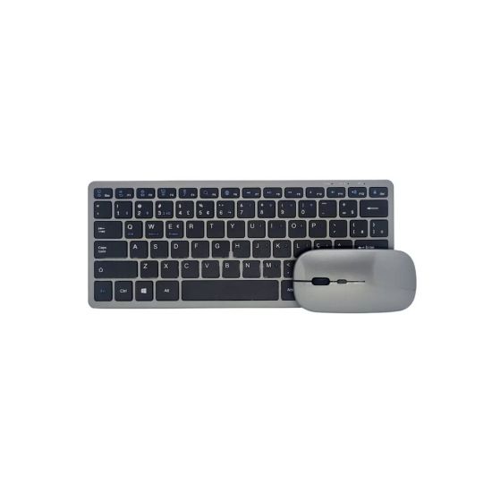Kablosuz Bluetooth Klavye Mouse Seti Şarjlı Tablet Laptop Uyumlu