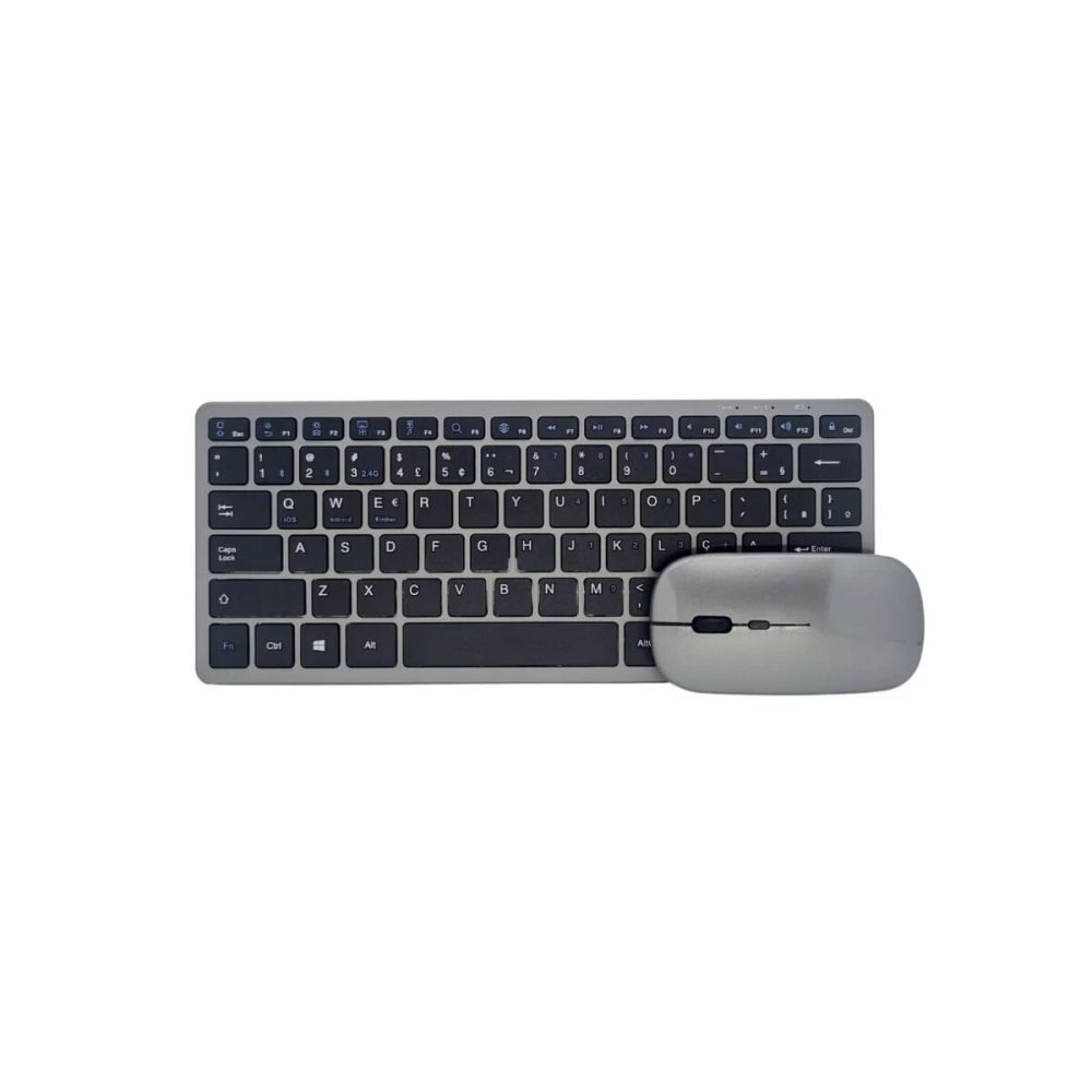 Kablosuz Bluetooth Klavye Mouse Seti Şarjlı Tablet Laptop Uyumlu