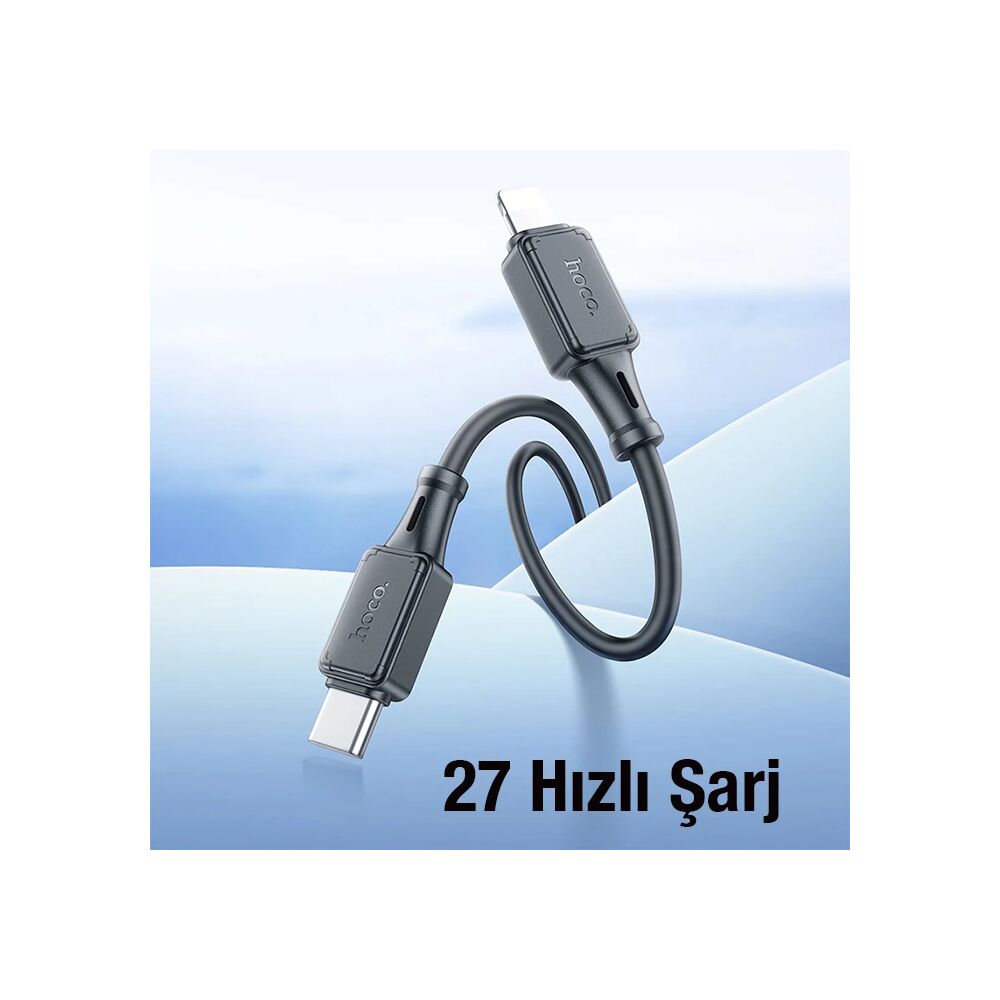 HOCO X101 27W Type-C to iPhone Lightning Hızlı Şarj ve Data Kablosu