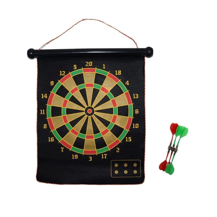Manyetik Dart Oyunu Katlanabilir Güvenli Dart Seti 6 Ok Hediyeli