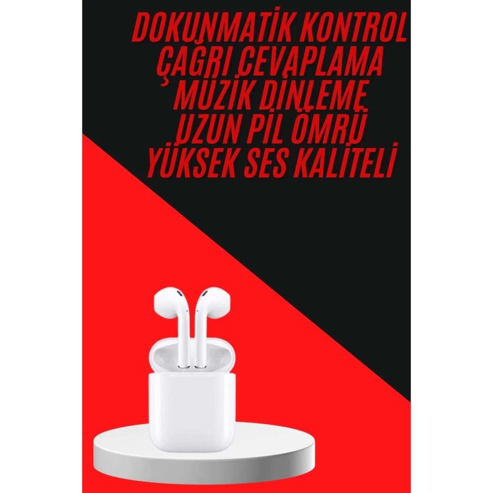 Yeni Nesil Akıllı Saat Ve Kulaklık Seti Gümüş Kasa Zarif Tasarım Çok F