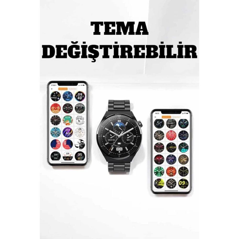 Akıllı Saat Uyku Ve Sağlık Takibi Bildirim Görme Arama Cevaplama