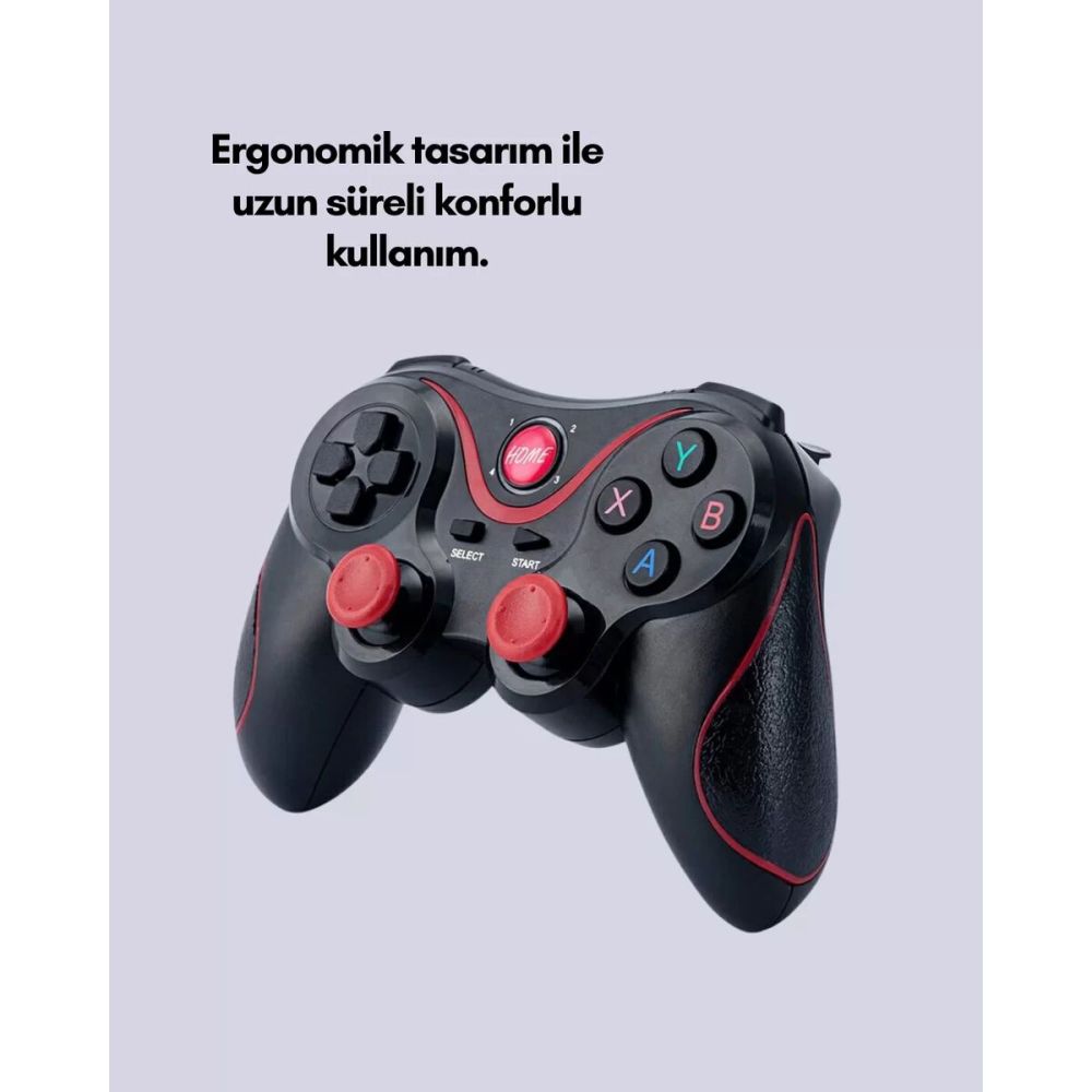 Yüksek Hassasiyetli Kablosuz Oyun Kolu PC ve Mobil Uyumlu