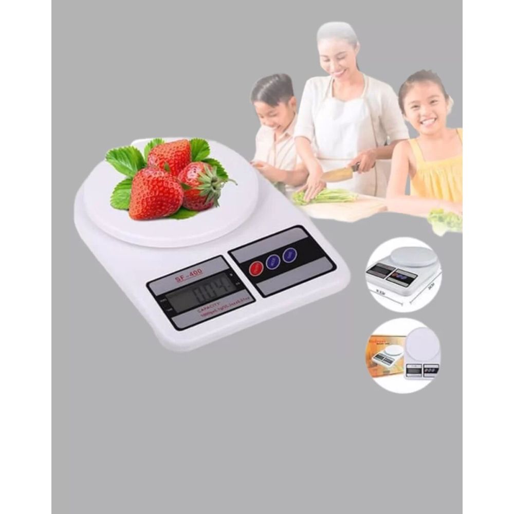 Mutfak Tartısı Dijital Göstergeli Hassas Tartı 10 Kg Kapasiteli