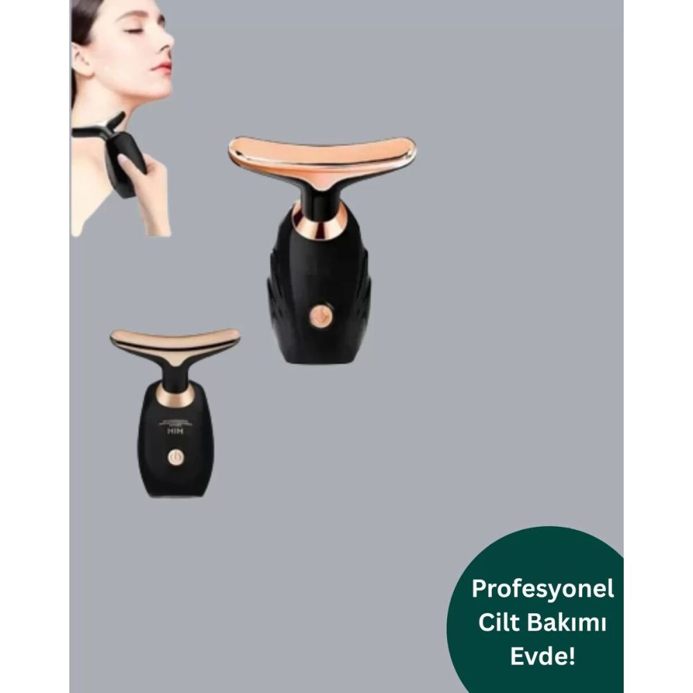 Yunus Başlıklı Titreşimli Yüz ve Boyun Bakım Masaj Aleti