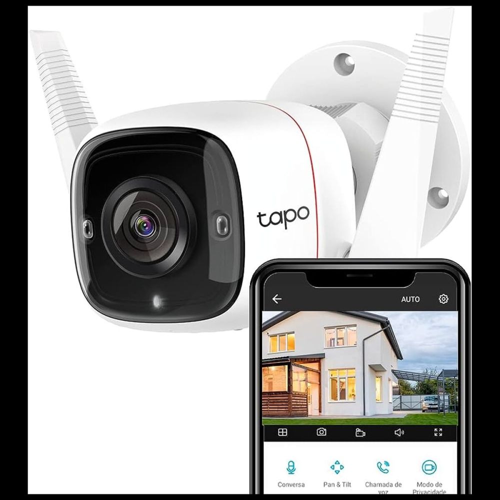 TP-LINK Tapo TC65 (C310) 30Mpix İç ve Dış Mekan IP66 WiFi 30Mt. Gece G