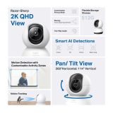 TP-LINK Tapo TC72 (C220) 2K QHD 40Mpix İç Mekan WiFi 9Mt. Gece Görüşü 