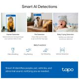 TP-LINK Tapo TC72 (C220) 2K QHD 40Mpix İç Mekan WiFi 9Mt. Gece Görüşü 