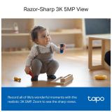 TP-LINK Tapo TC74 (C230) 3K 50Mpix İç Mekan WiFi 12Mt. Gece Görüşü 360