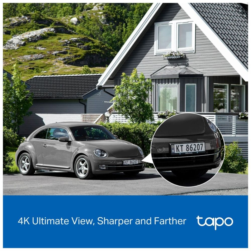 TP-LINK Tapo TC92 KIT (C660 KIT) 4K 80Mpix Dış Mekan IP65 WiFi 12Mt. R
