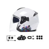 BT5.3 Motosiklet Kask İletişim Sistemi Çift Telefon Destekli