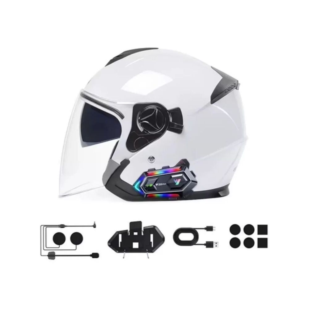 Gürültü Engelleyici Motosiklet Kask Intercom Uzun Pil Ömürlü Tasarım