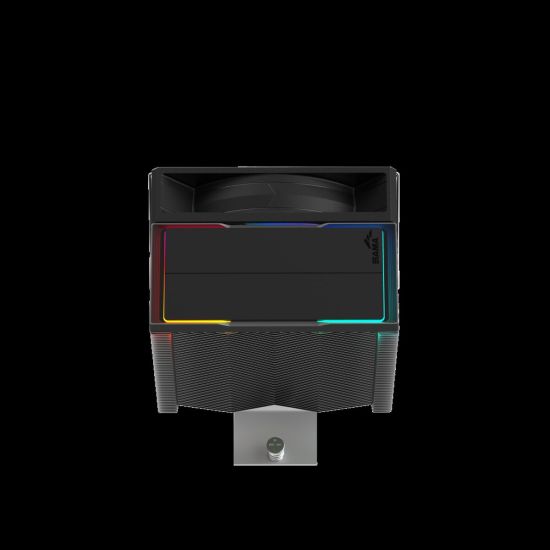 SAMA X40L Black 1x100mm ARGB Fan Kule Tipi Hava Soğutma 4 adet Gelişmi