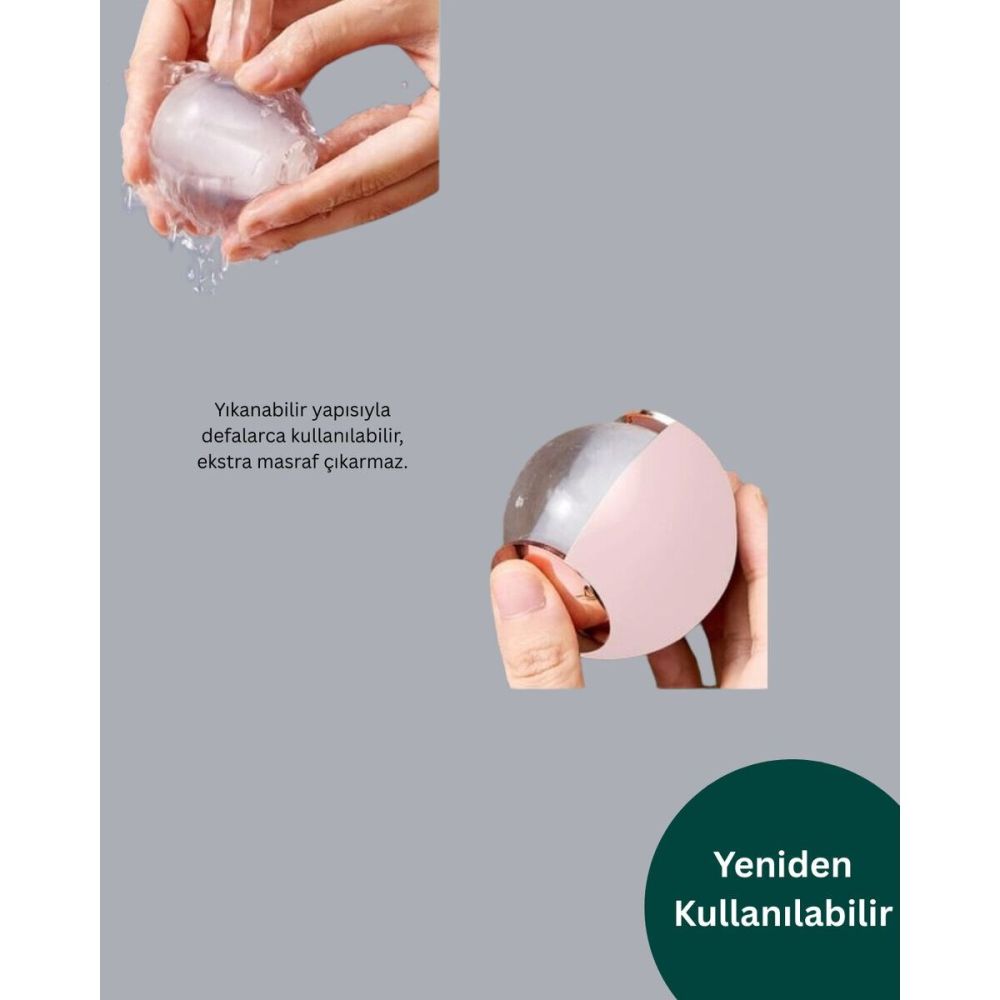 Kompakt ve Taşınabilir Tüy Temizleme Topu – Su ile Kolay Temizlik