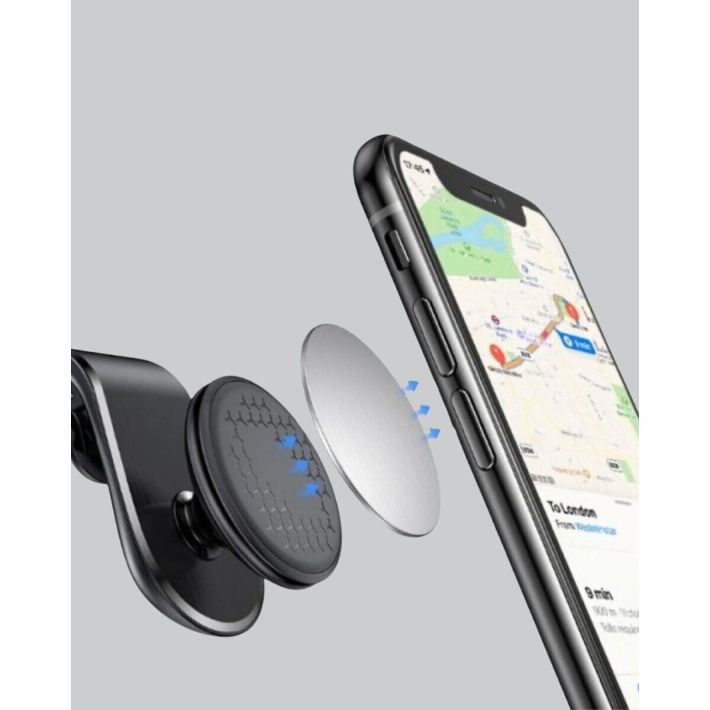 Manyetik Araç Telefon Tutucu – 360° Döner Kalorifer Petekli