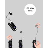 Uzun Pil Ömürlü Kablosuz Kulaklık – 25 Saat Konuşma ve Müzik Süresi