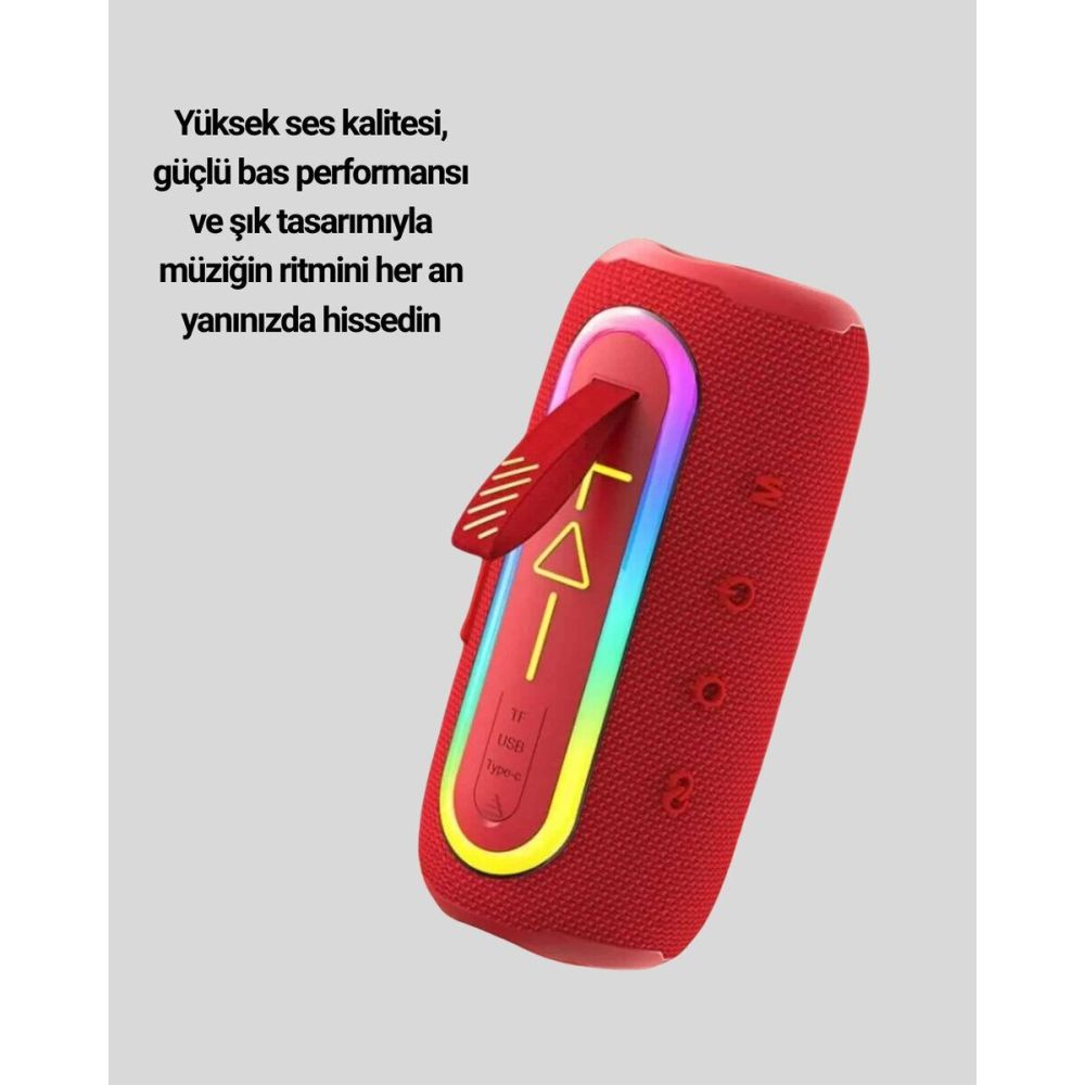 Uzun Pil Ömürlü Bluetooth 5.1 Hoparlör