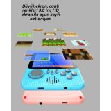 666 Oyunlu Retro Mini Oyun Konsolu – 3.5" LCD Ekran ve Çift Kişilik Oy