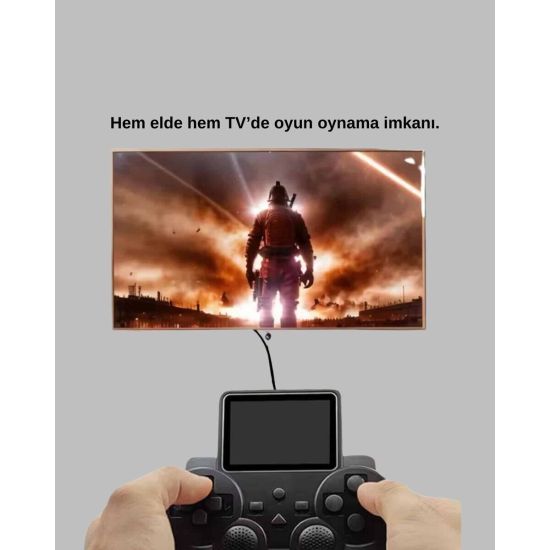 2025 S10 Gamepad 520 Klasik Retro Oyunlu TV Bağlantılı A Kalite Orijin
