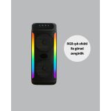 Taşınabilir Şarjlı Hoparlör USB SD Kart AUX Girişli