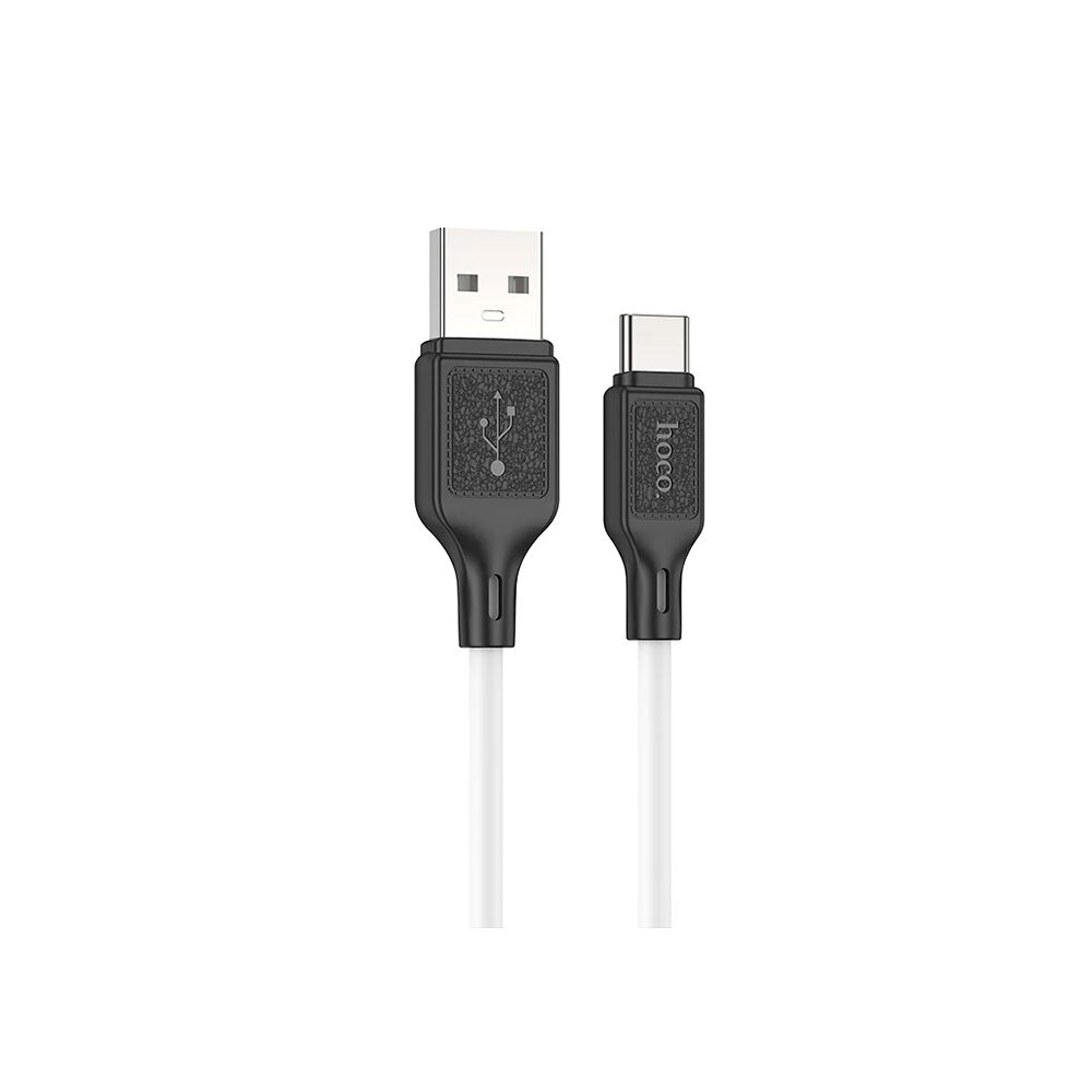 HOCO X90 USB to Type-C 3A Silikon Hızlı Şarj ve Data Kablosu