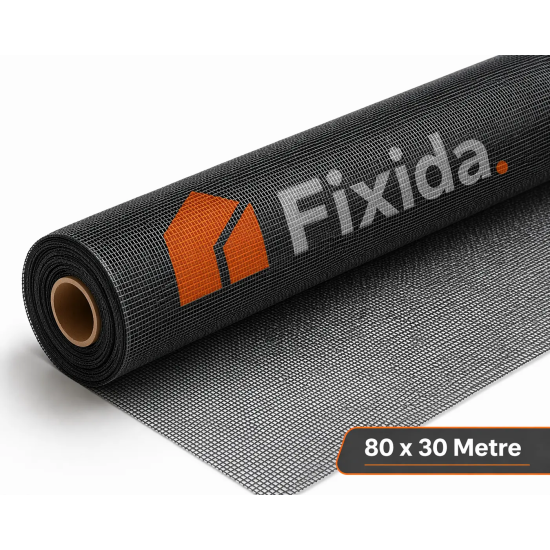 Fiberglass Sineklik Tülü / Teli 80 cm x 30 Metre – Dayanıklı ve Uzun Ömürlü