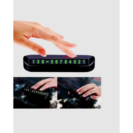 Alüminyum Kasa Gri Çevirmeli Araç İçi Telefon Numaratörü