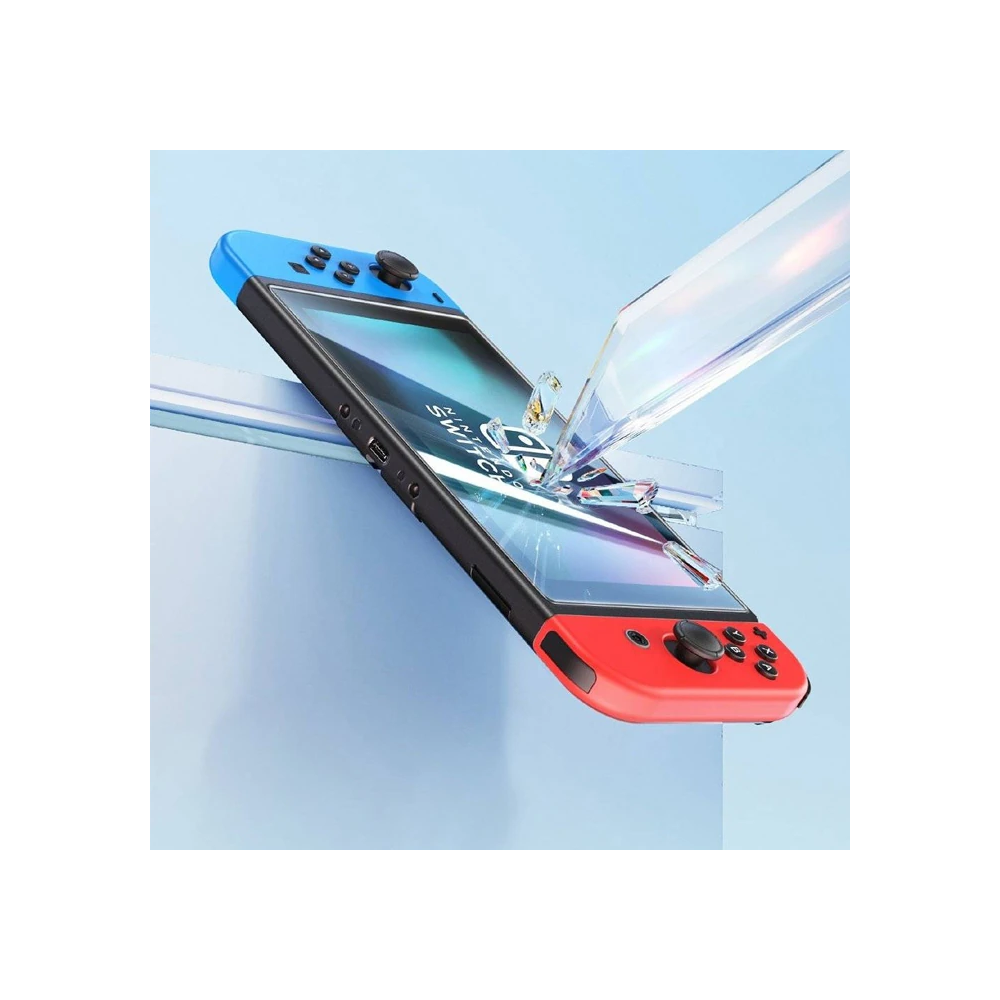 Baseus Crystal Series Nintendo Switch 2019 için Cam Ekran Koruyucu 2 A