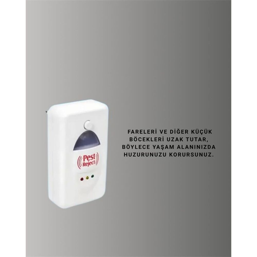 Ultrasonik Haşere Kovucu Cihaz – Sessiz Kimyasalsız ve Etkili Koruma
