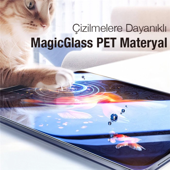 Baseus Magic Paperfeel iPad Pro 12.9inç (2018-2022) Tablet Ekran Koruy
