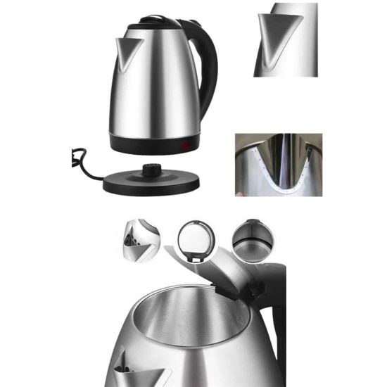 Kettle C F Tipi 220-240V Paslanmaz Çelik Elektrik Kablolu Otomatik Kap