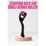 540 Iğneli Derma Roller 1Mm Titanyum Uçlu Saç Kaş Serum Kullanımına Uy
