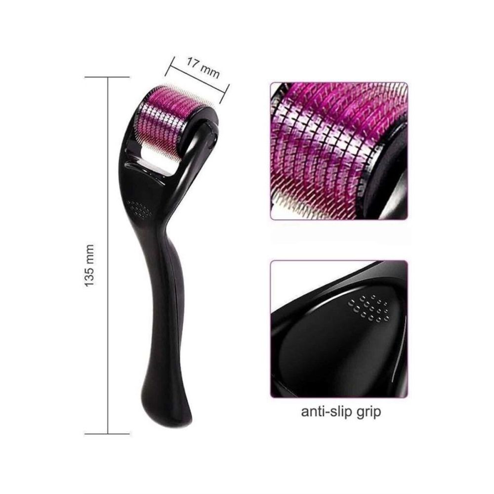 540 Iğneli Derma Roller 1Mm Titanyum Uçlu Saç Kaş Serum Kullanımına Uy