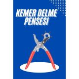 Kemer Delici Kemer Delme Pensesi Delik Açıcı Şık Aparatı Aparat