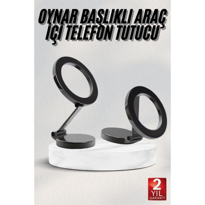 Magsafe Telefon Tutucu 360 Dönebilen Ayarlanabilir Araç İçi Tutucu