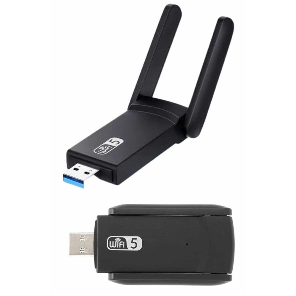 Wifi Adaptörü Bt5.0 Wifi 2'si Bir Arada Çift Bantlı Çift Anten