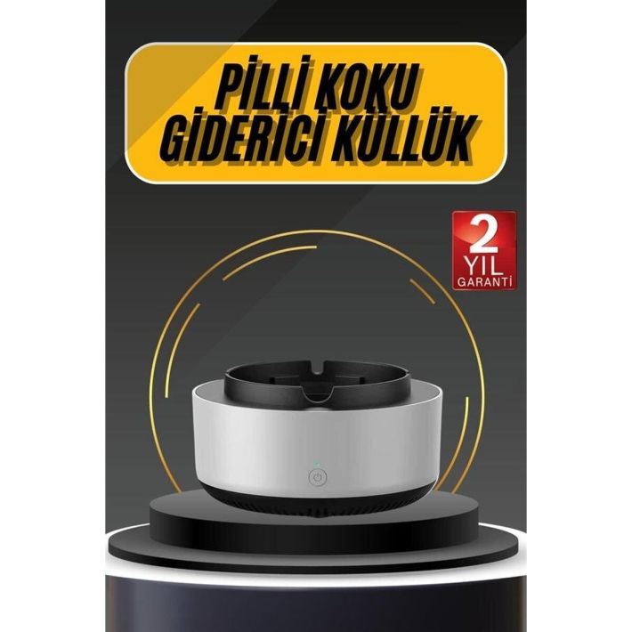 Küllük ve Hava Temizleyici 2’si 1 Arada – Sigara Kokusu Giderici Araba