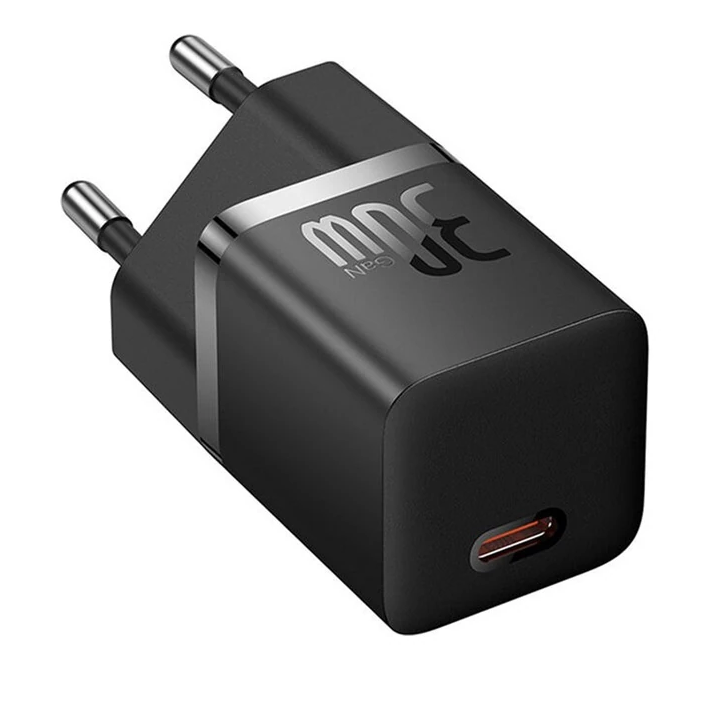 Baseus GaN5 Series 30W PD Ultra Hızlı Type-C Şarj Aleti Mini Adaptör
