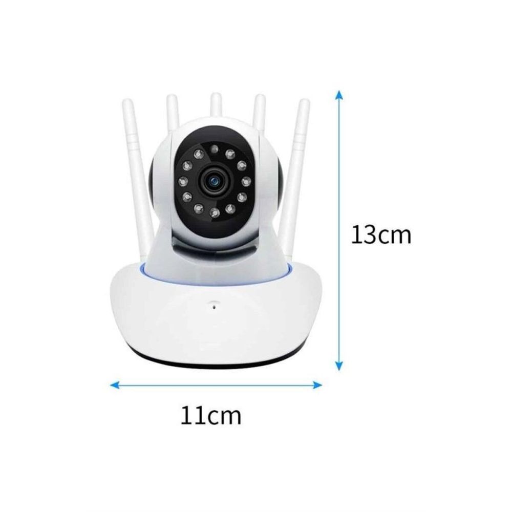 LED Aydınlatmalı 5 Antenli Motorlu 1080P Wifi Kamera Sensörlü
