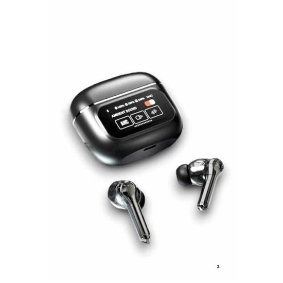2.Nesil Pro Ekranlı Sesli Görüşme Yapabilen Kablosuz Bluetooth Kulaklı